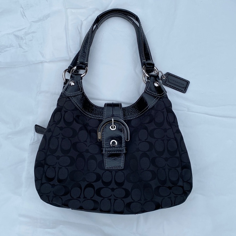 Black coach bag